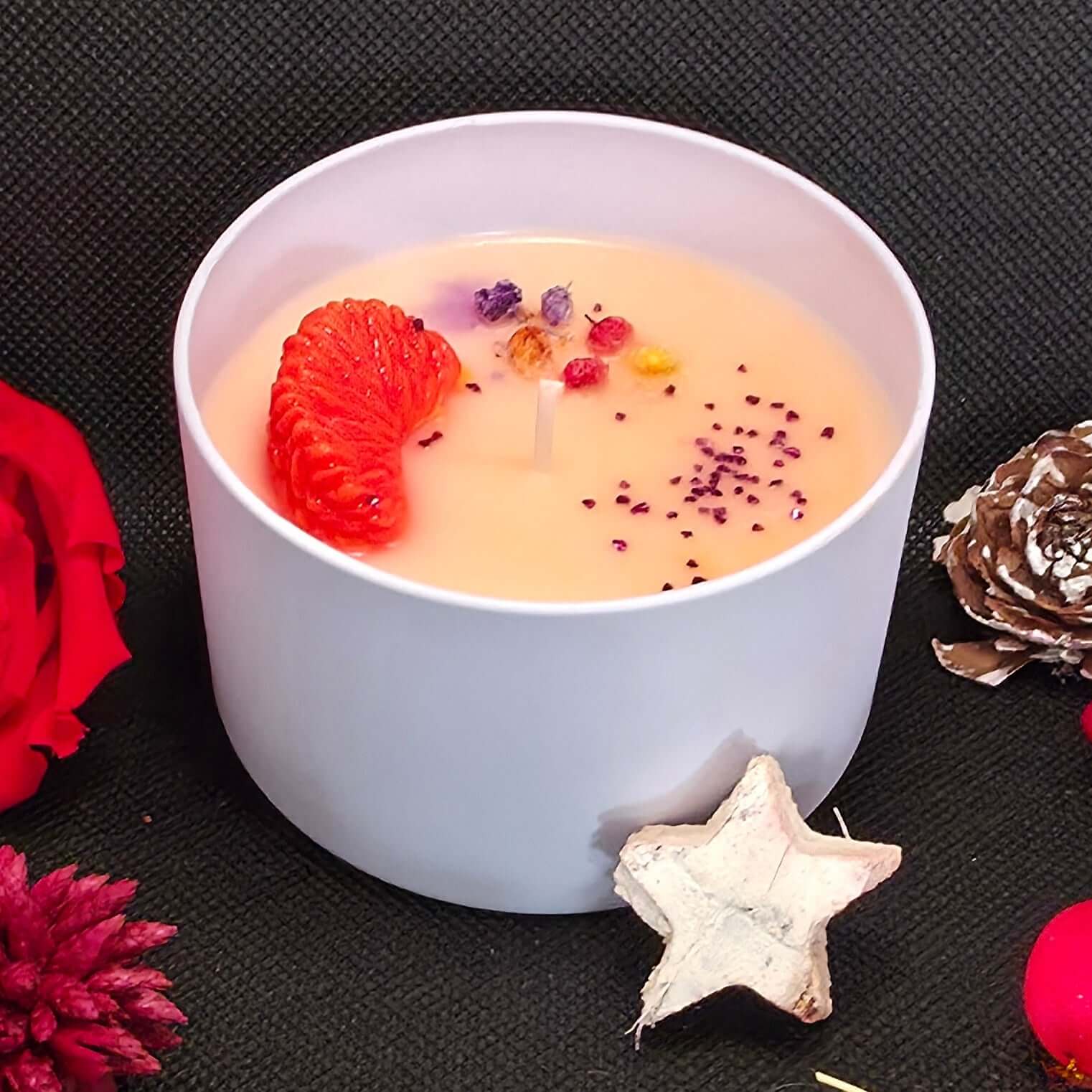 Bougie éclat d'agrumes