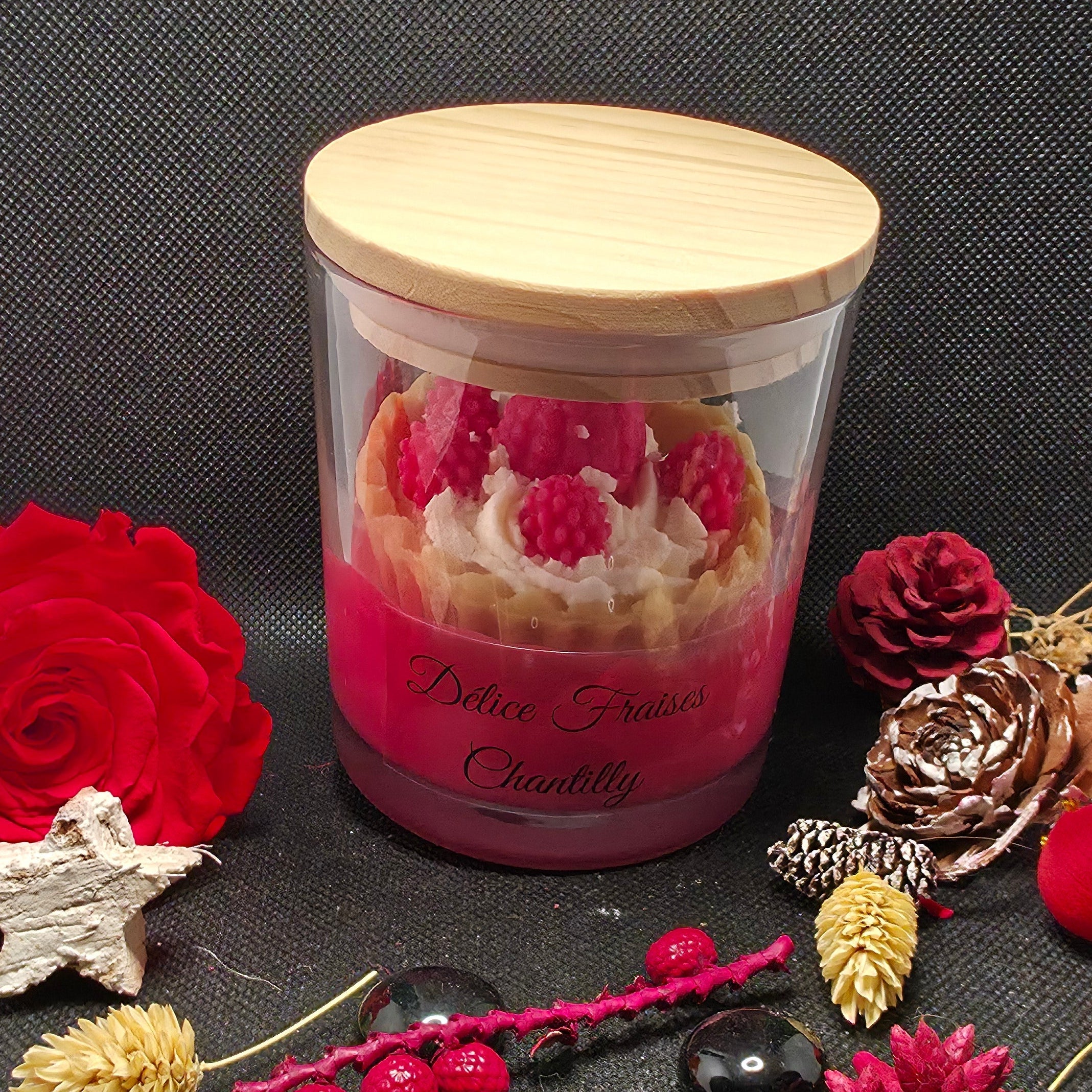 Délice Fraise Chantilly Mèche & Délice