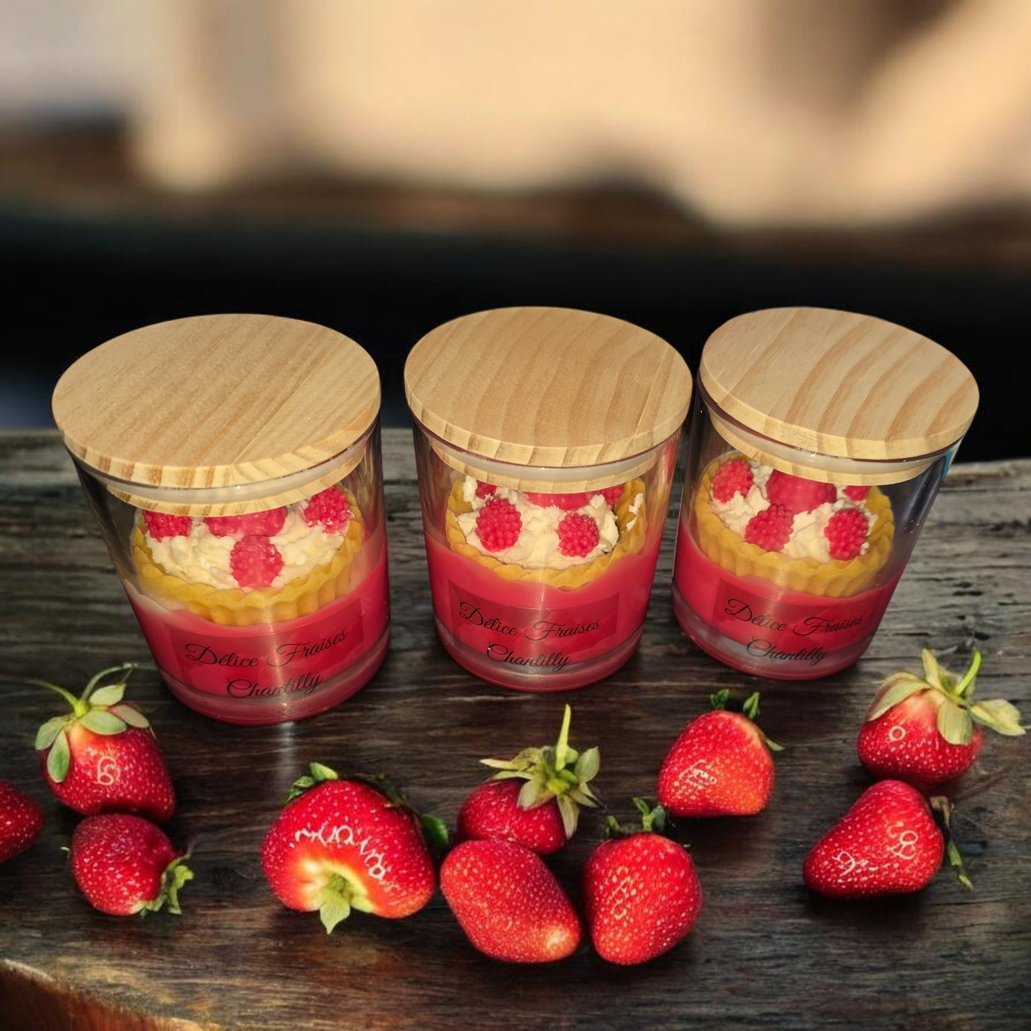 Délice Fraise Chantilly Mèche & Délice